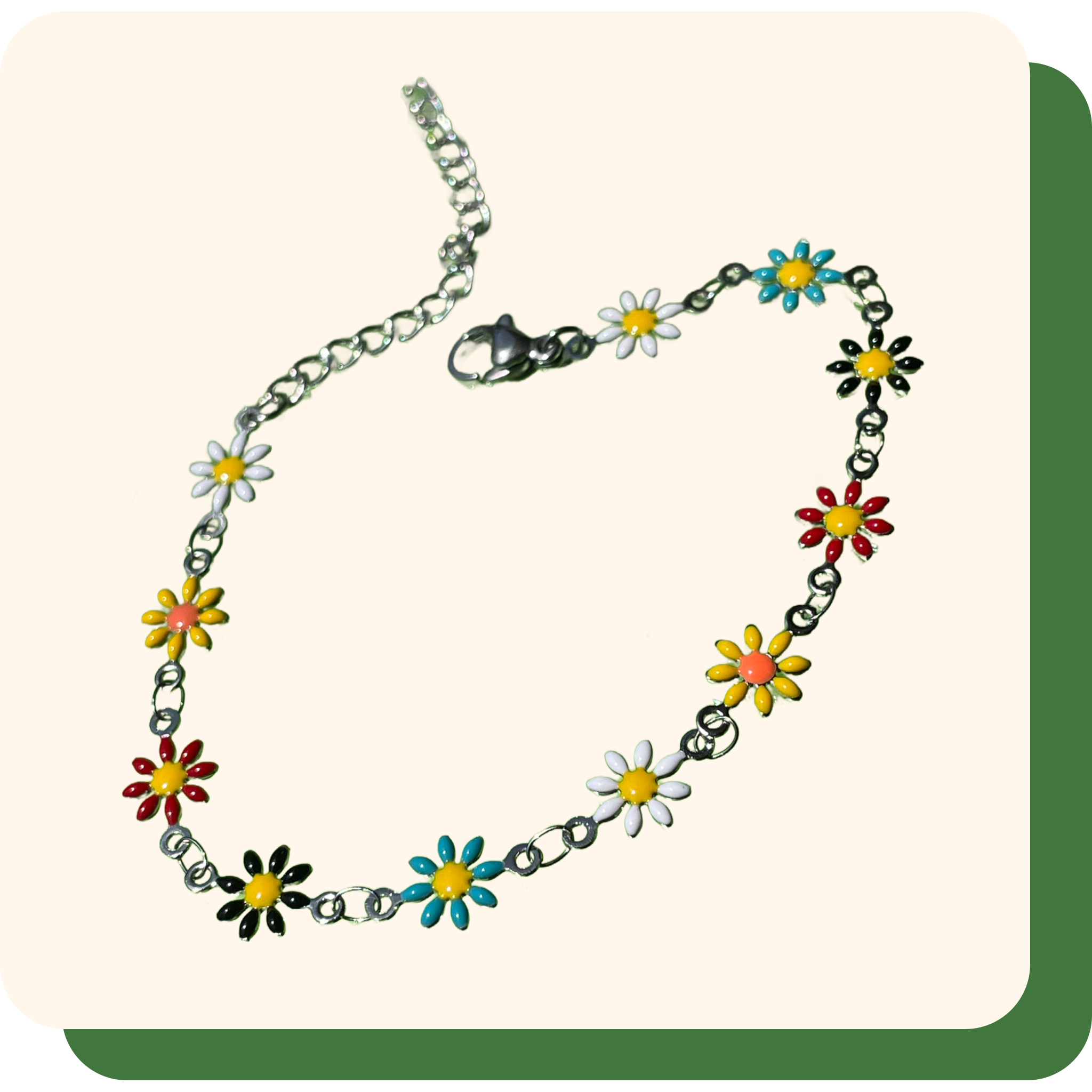 Pulsera - Narciso - Plata