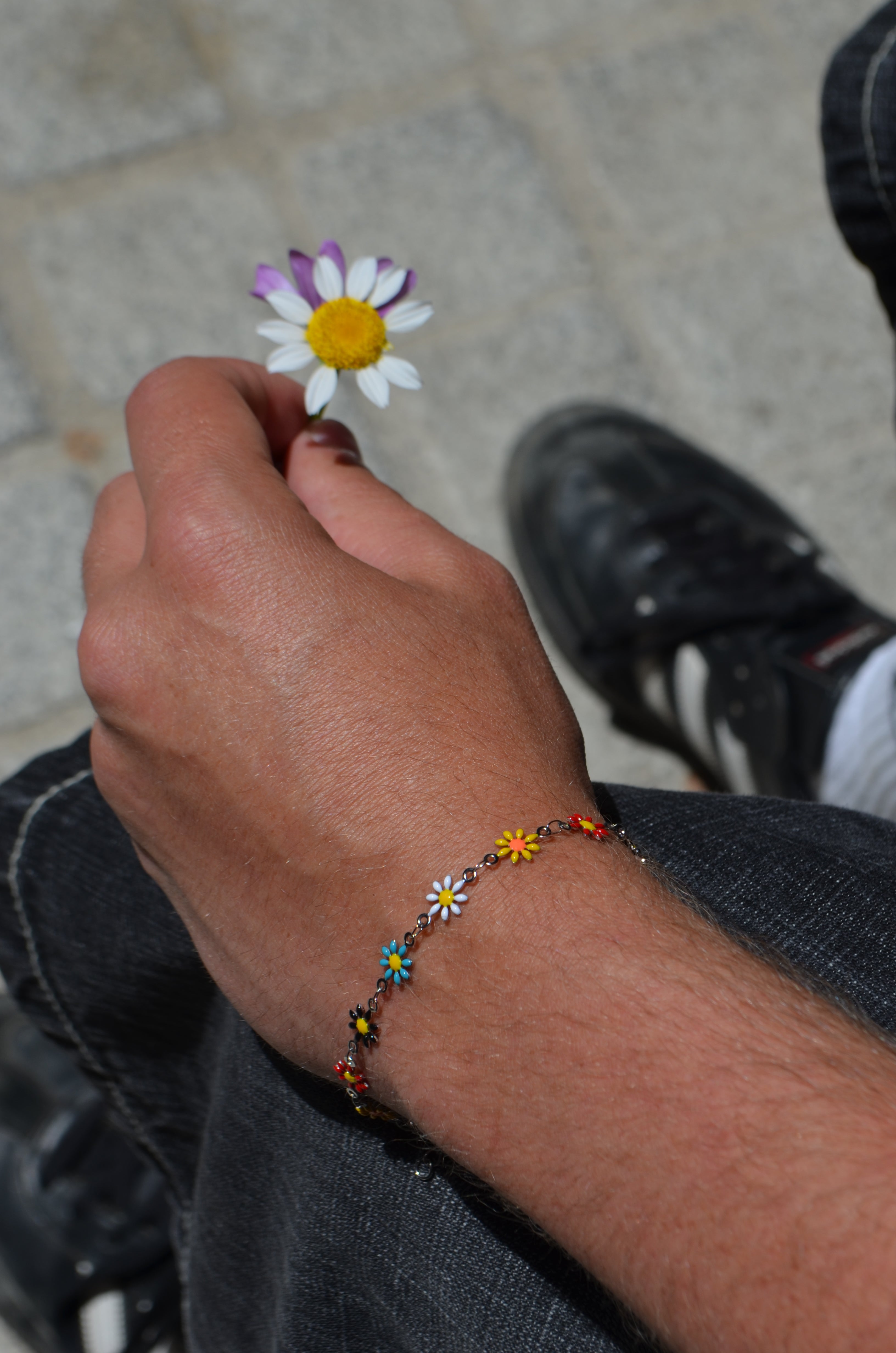 Pulsera - Narciso - Plata